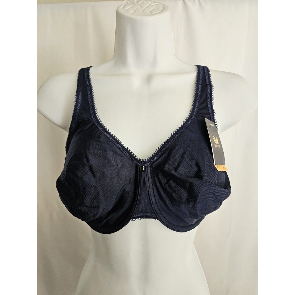 Wacoal Bra Women's Navy Underwire Style 855192 Size 36DD